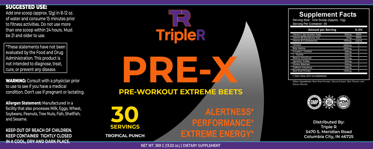 Pre-Workout - Extreme Beets